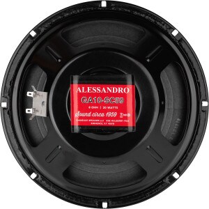 Eminence GA10-SC59 George Alessandro Signature 10" Guitar Speaker Driver Alnico Magnet 20W 8 Ohm